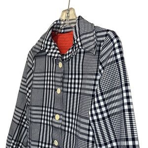 Vintage 70s Plaid Blazer~Four Corners~Jr. Small~See Measurements